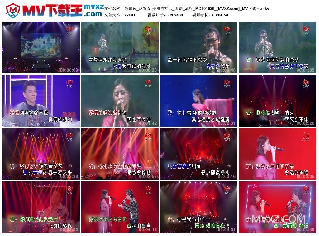 陈知远_赵宥乔-美丽的神话_国语_流行_MD501529